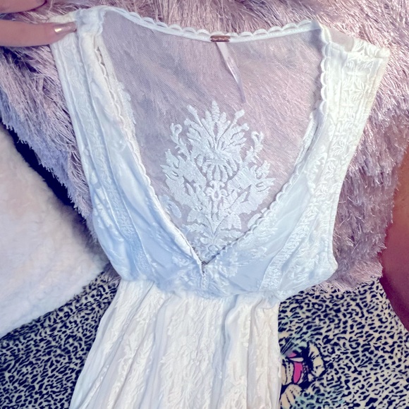 🌹Free People lace mini dress - Picture 9 of 16